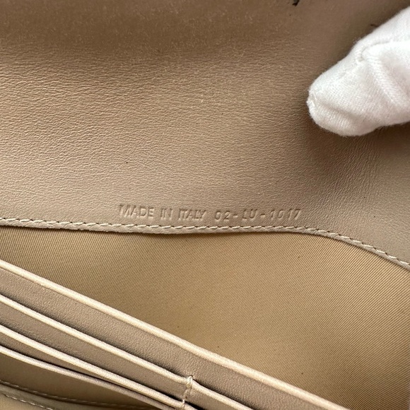 Dior Black Embossed Wallet - Picture 9 of 10